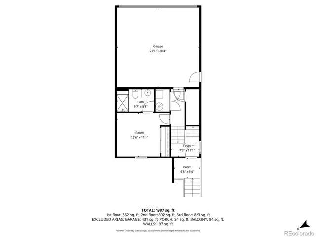 a picture of a bench in front of a wall