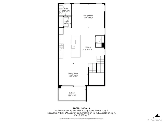 a picture of a bench in front of a wall