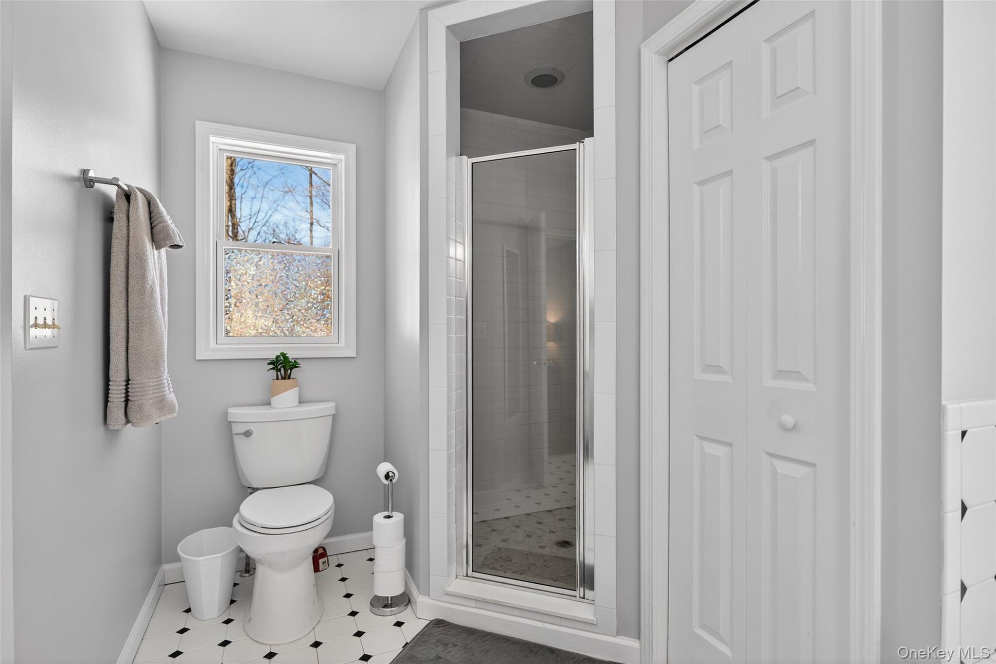 34 Booth Road Chester, NY 10918 - Photo 23 of 42 Full bath with a shower stall, a closet, and tile patterned floors