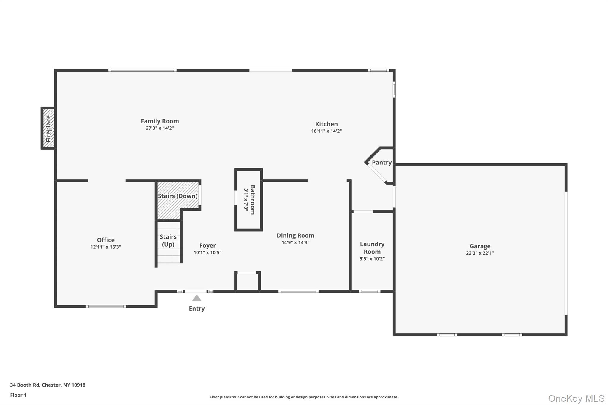 34 Booth Road Chester, NY 10918 - Photo 39 of 42 View of property floor plan