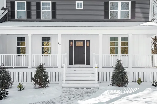 front view of a house