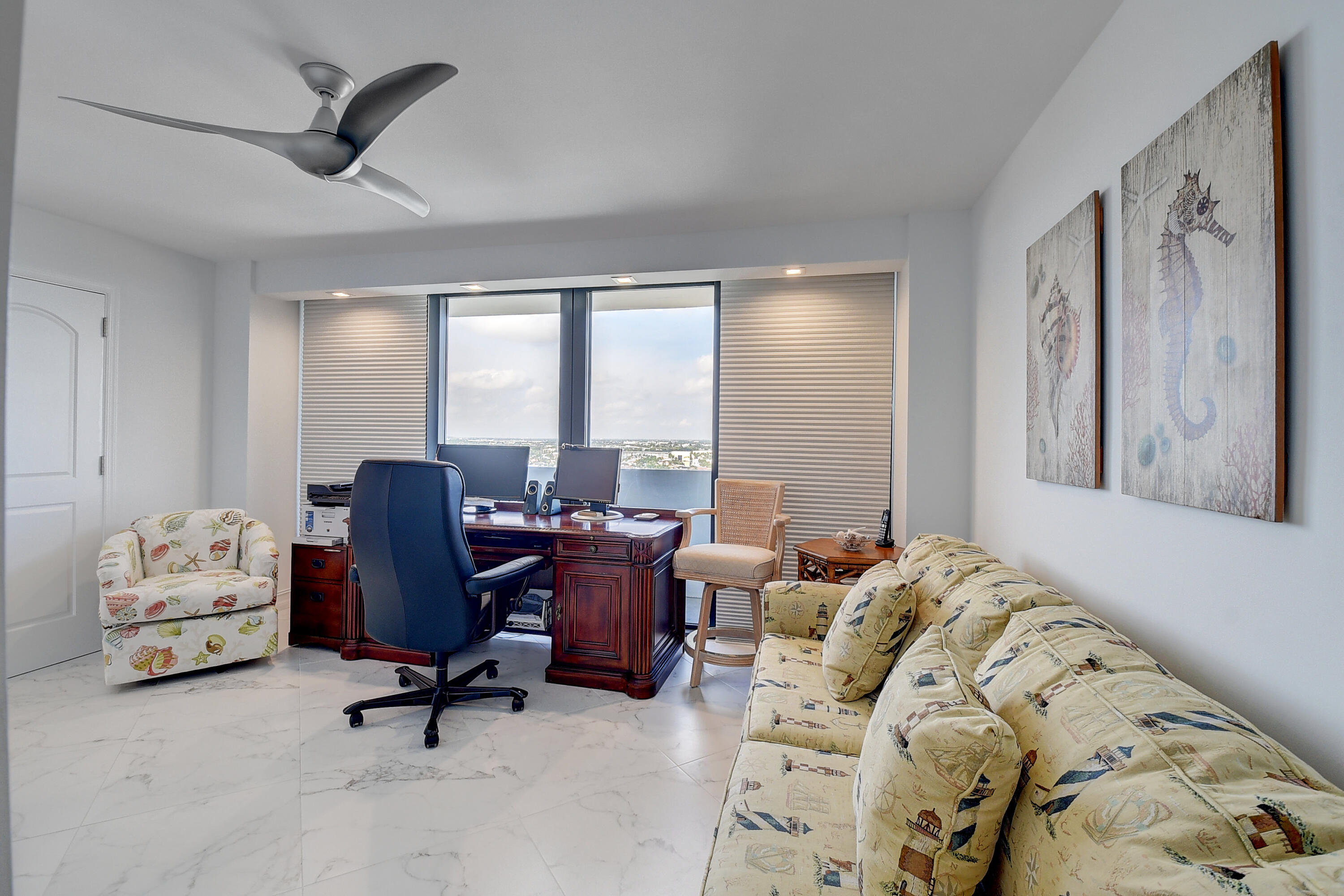 2600 South Ocean Boulevard, Unit LPHD Boca Raton, FL 33432 - Photo 21 of 50 3rd Bedroom Den Office 2