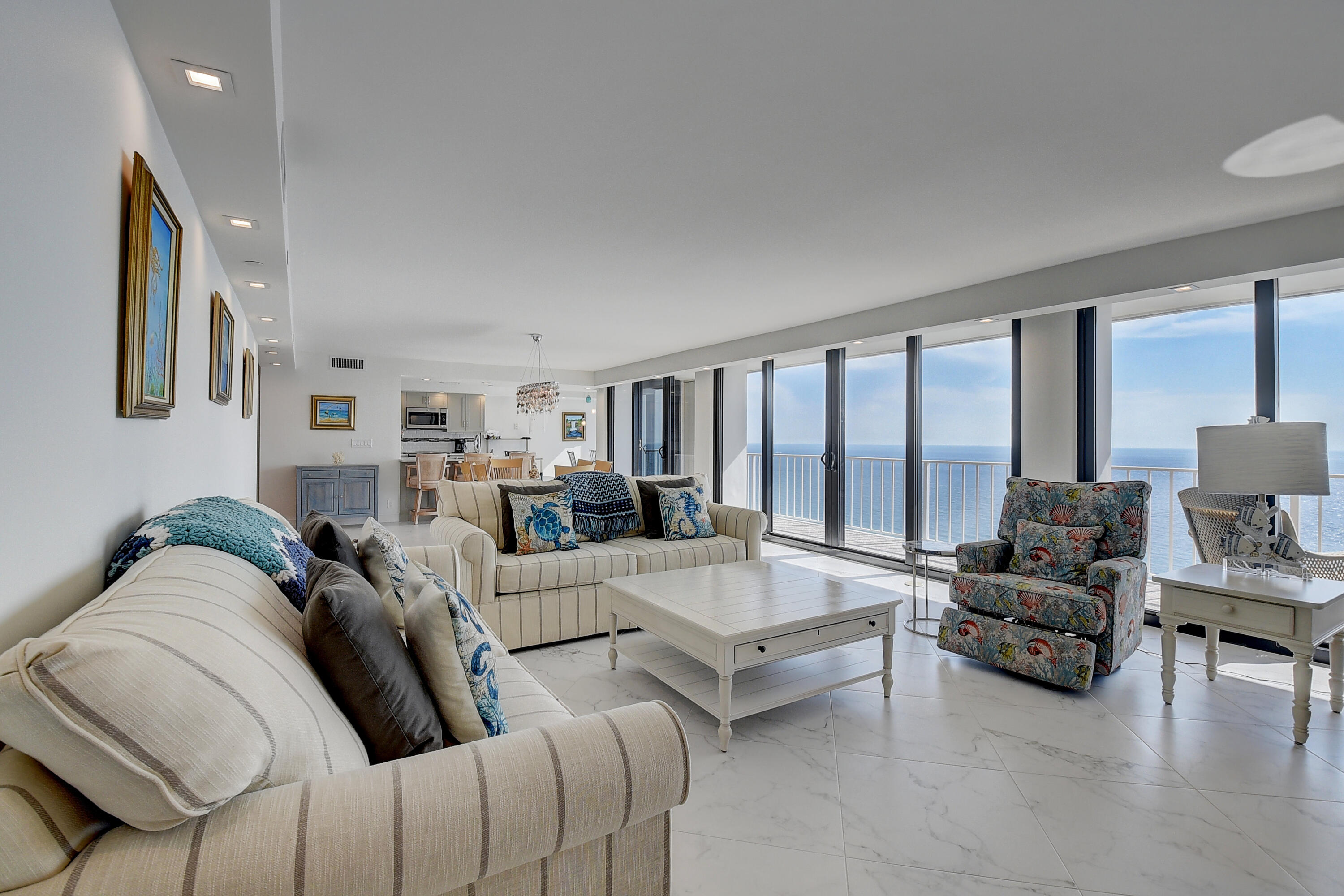 2600 South Ocean Boulevard, Unit LPHD Boca Raton, FL 33432 - Photo 9 of 50 Living Room 2