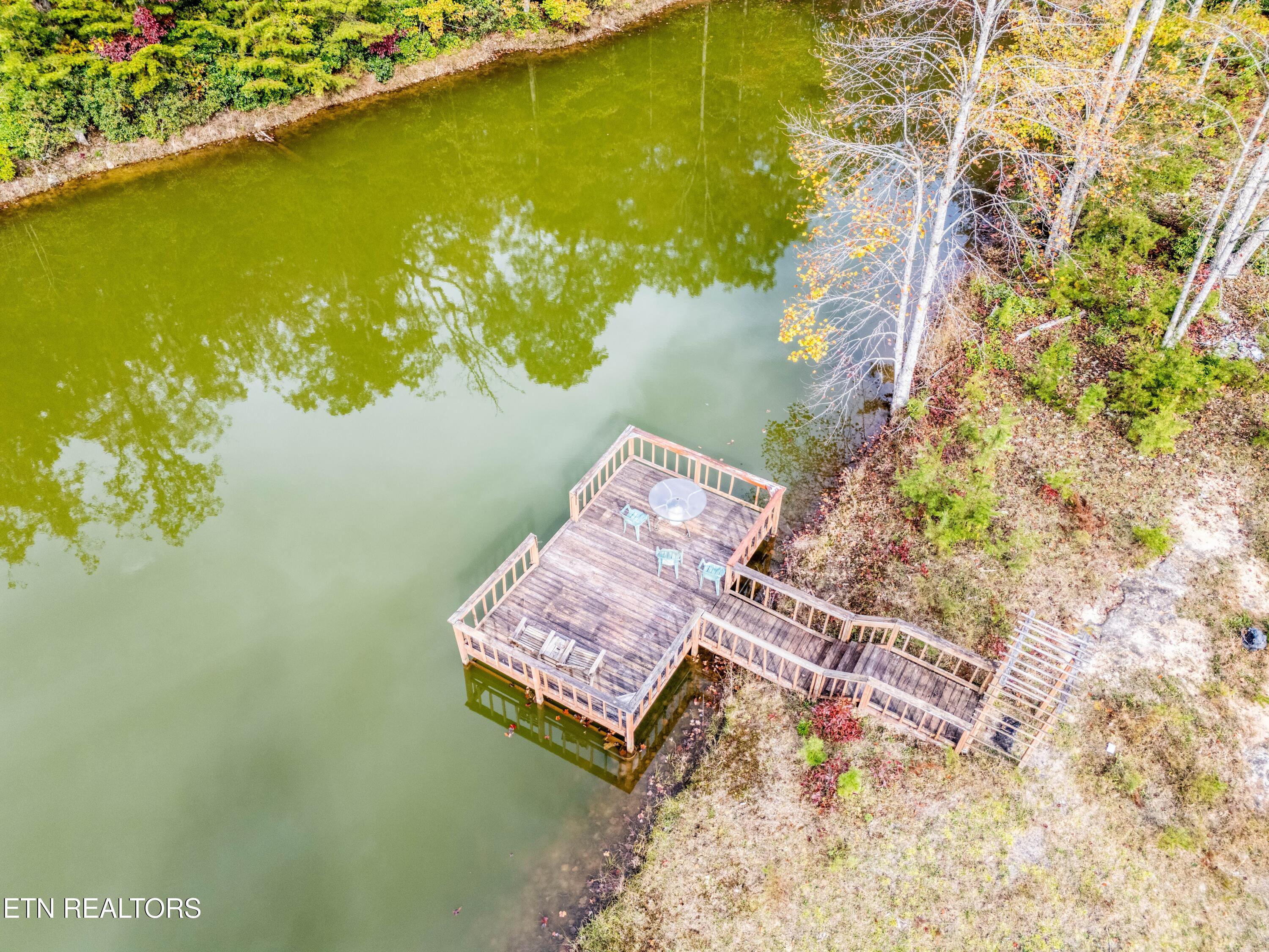 32 Reeves Place Monterey, TN 38574 - Photo 6 of 27 Large pond with boat dock