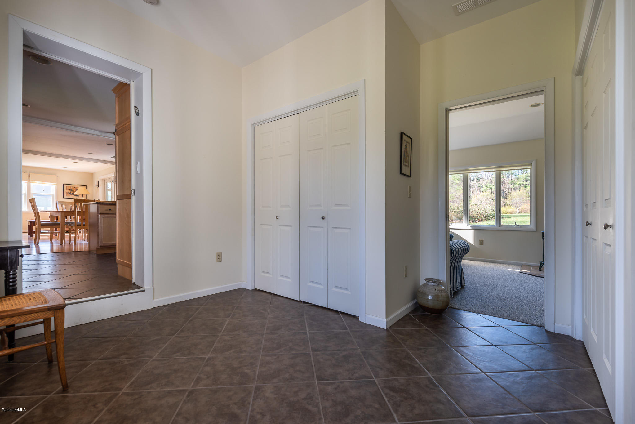 31 Interlaken Road Stockbridge, MA 01266 - Photo 14 of 34 a view of a hallway with wooden floor and a bathroom