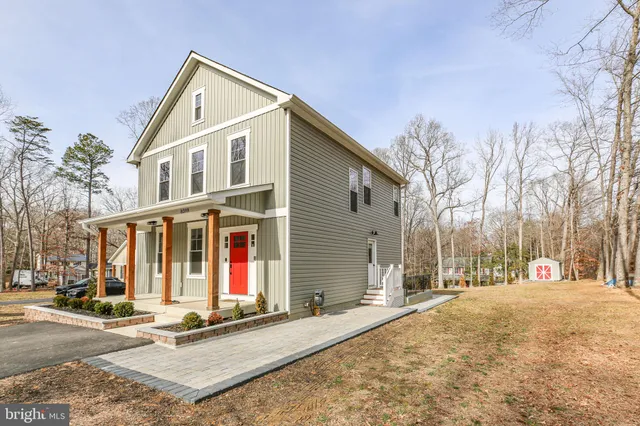 a view of street with large buildings