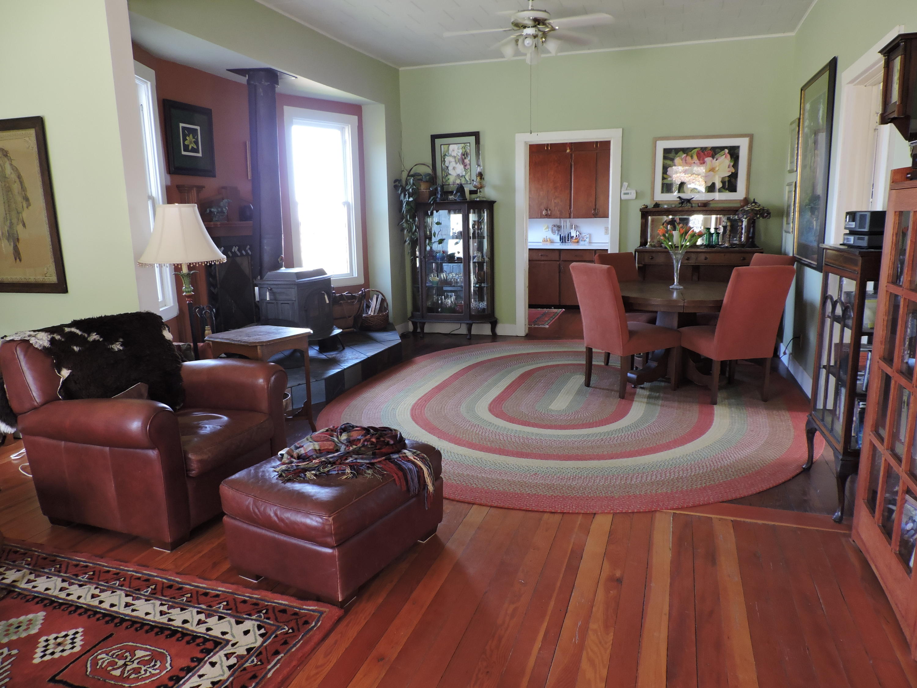 473 Centerville Road Ferndale, CA 95536 - Photo 7 of 20 a living room with furniture and wooden floor