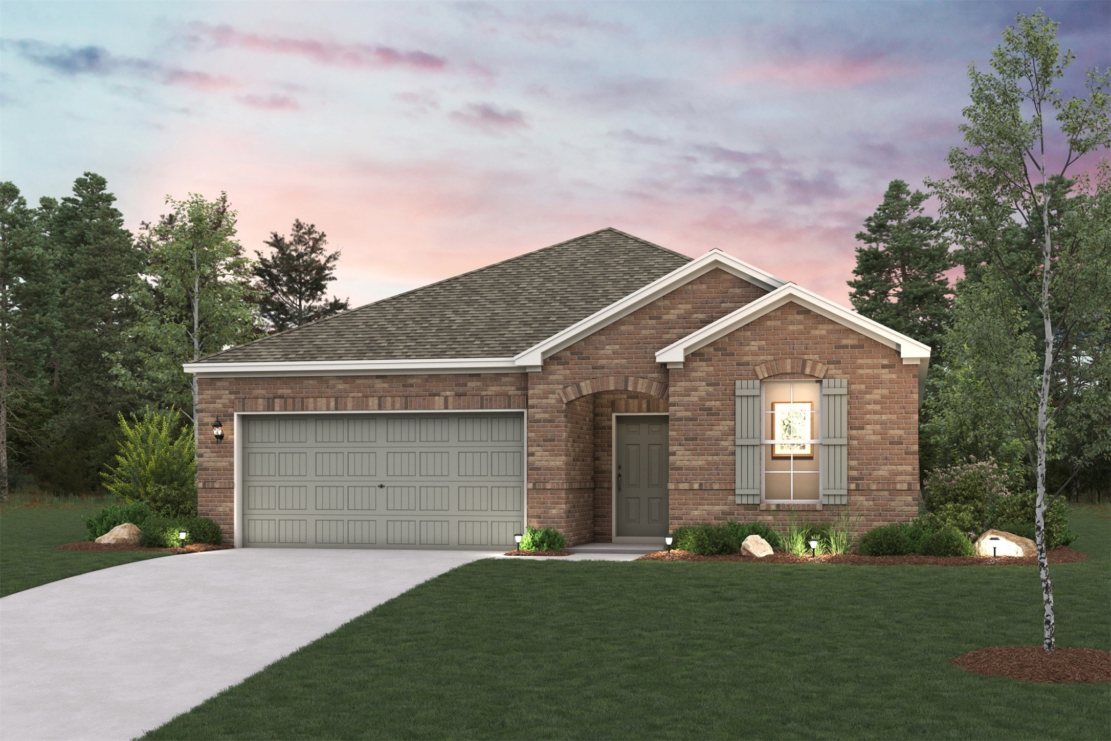 4414 Albritton Avenue Bryan, TX 77845 - Photo 1 of 34 a front view of a house with a garden and yard