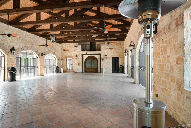 a view of a water heater room