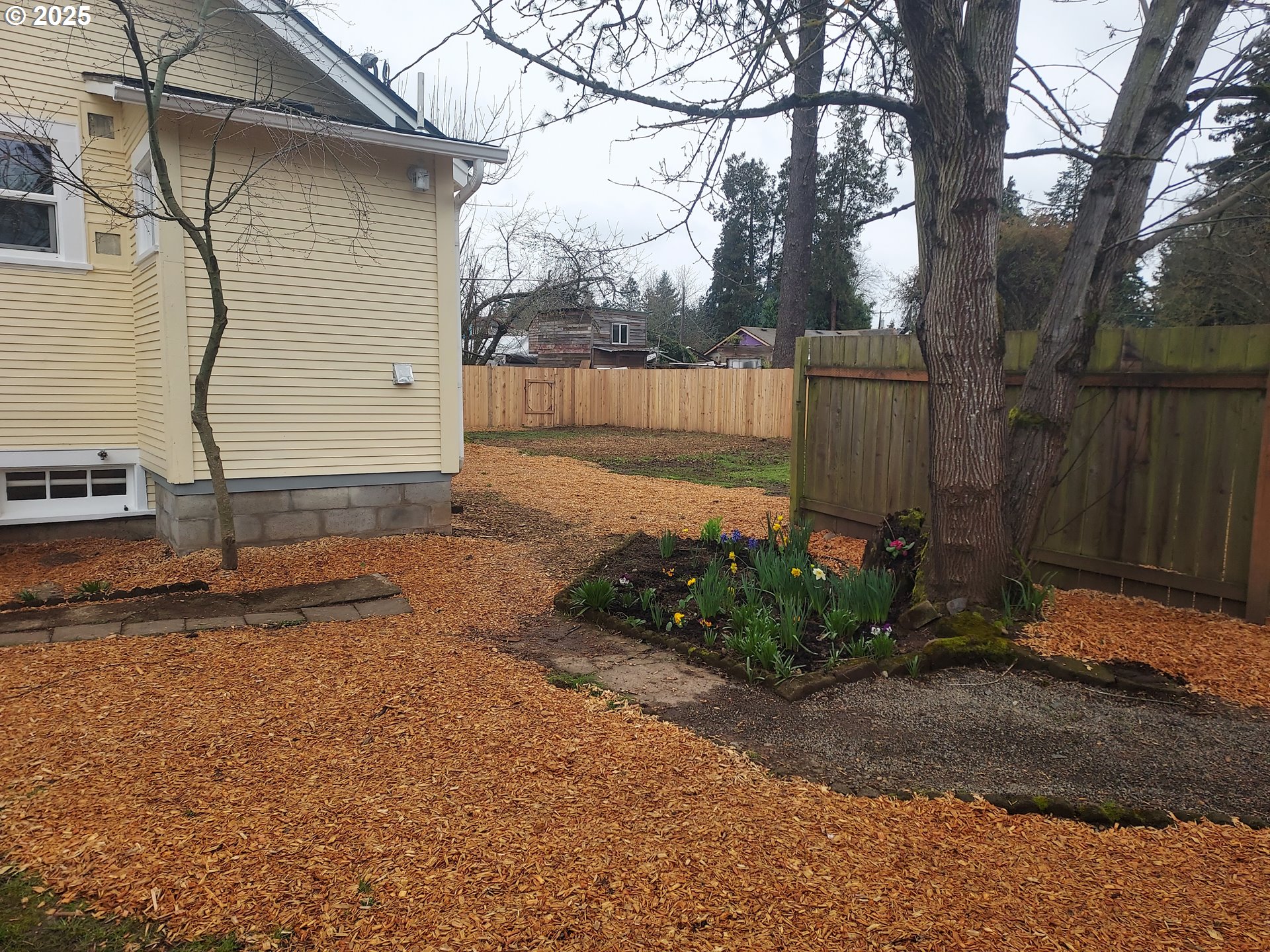 405 1/2 River Road Eugene, OR 97404 - Photo 14 of 18 a view of a backyard