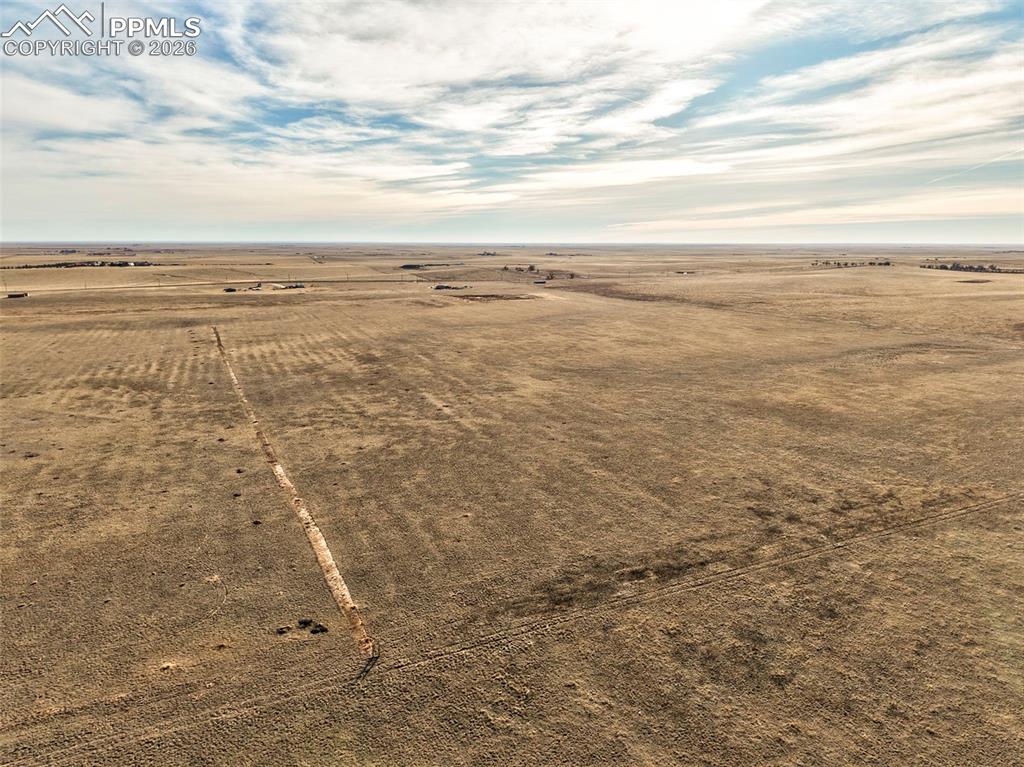 9800 Boone Road Yoder, CO 80864 - Photo 27 of 31 Bird's Eye Views East Back side of the 35 acres