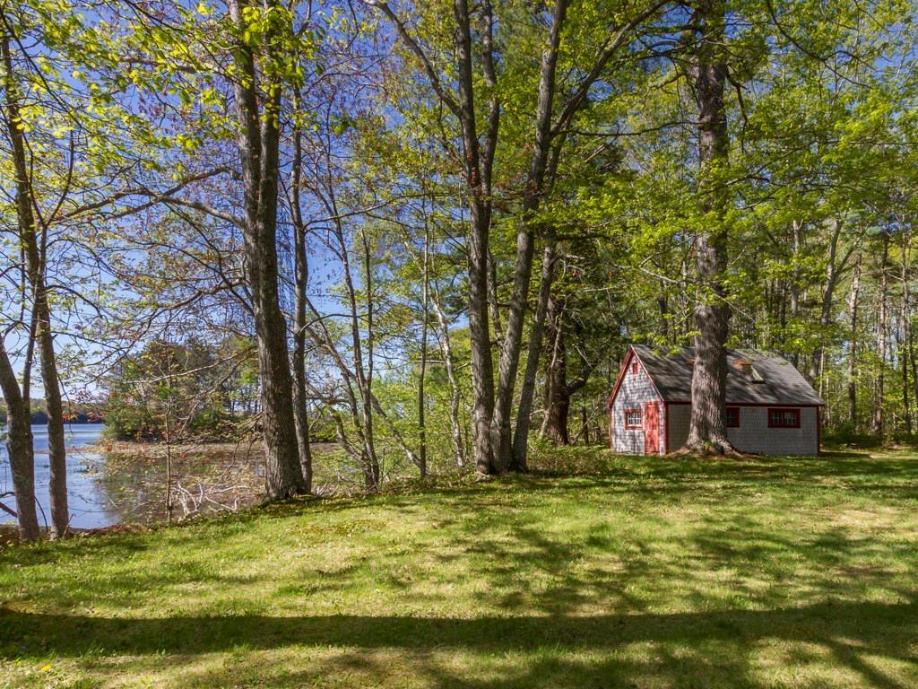 643 Browns Point Road Bowdoinham, ME 04008 - Photo 25 of 32 A picturesque boat house.