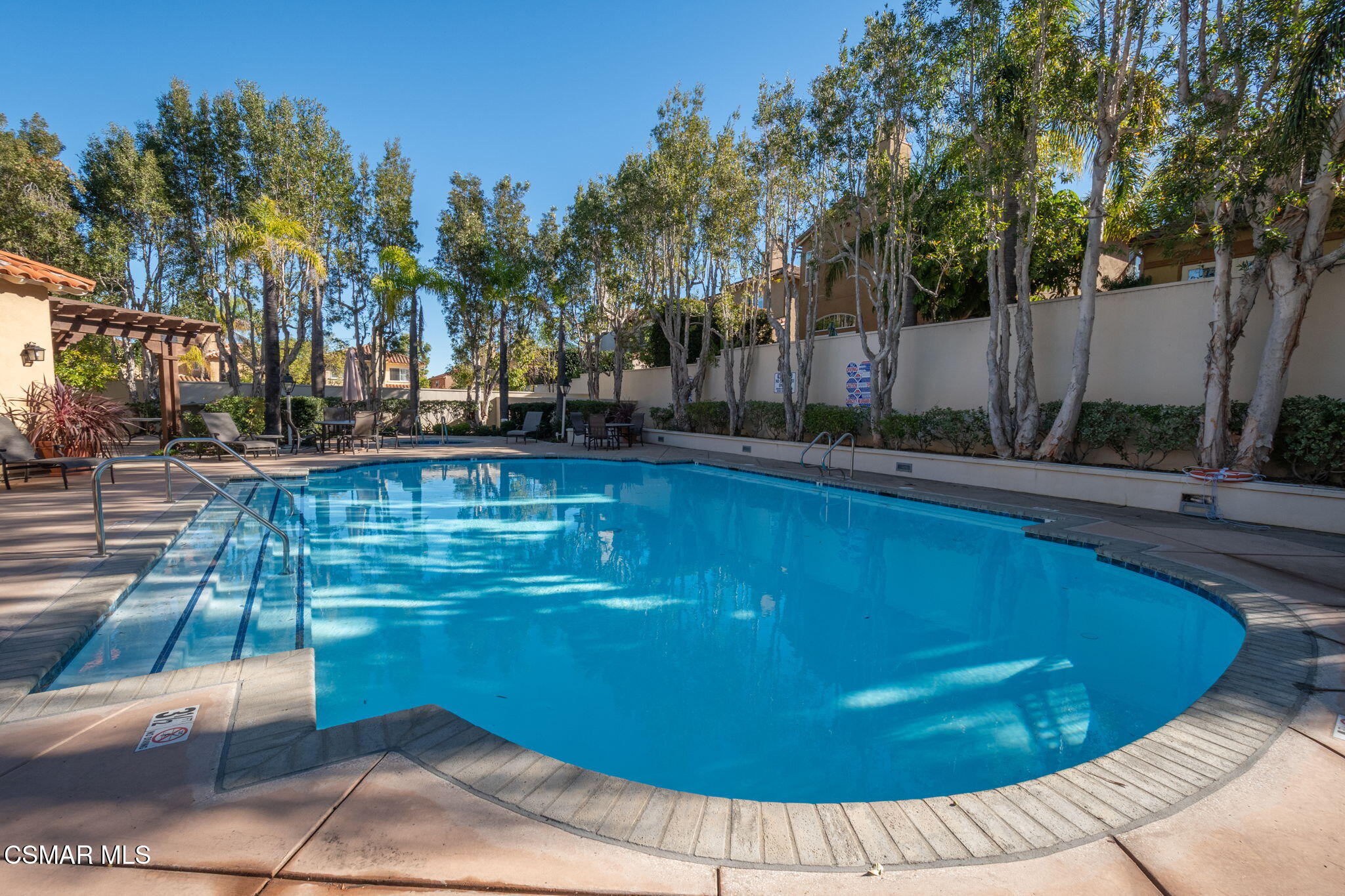 1126 Corte Riviera Camarillo, CA 93010 - Photo 33 of 36 a view of a swimming pool with a patio
