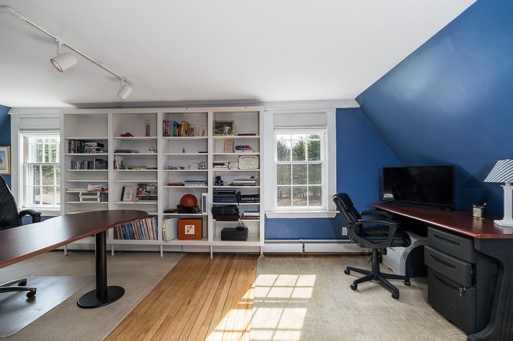156 Larch Row Wenham, MA 01984 - Photo 29 of 38 a view of a workspace with furniture and a window