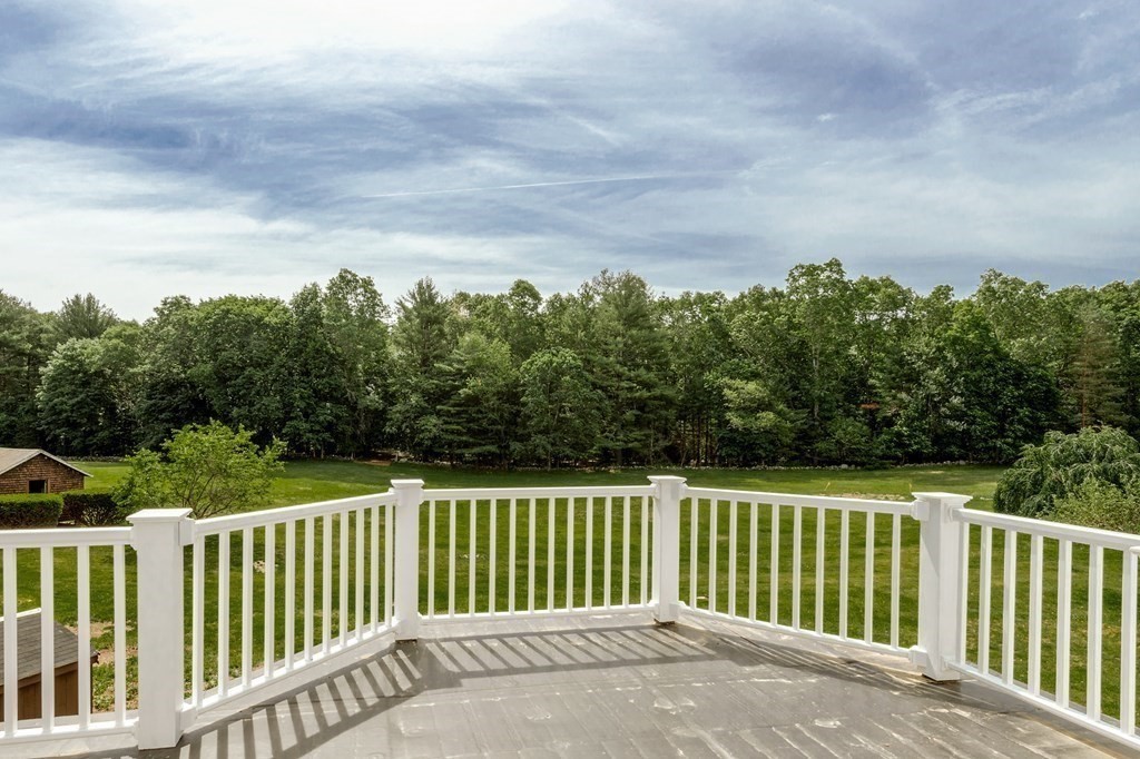156 Larch Row Wenham, MA 01984 - Photo 35 of 38 a balcony with trees in back