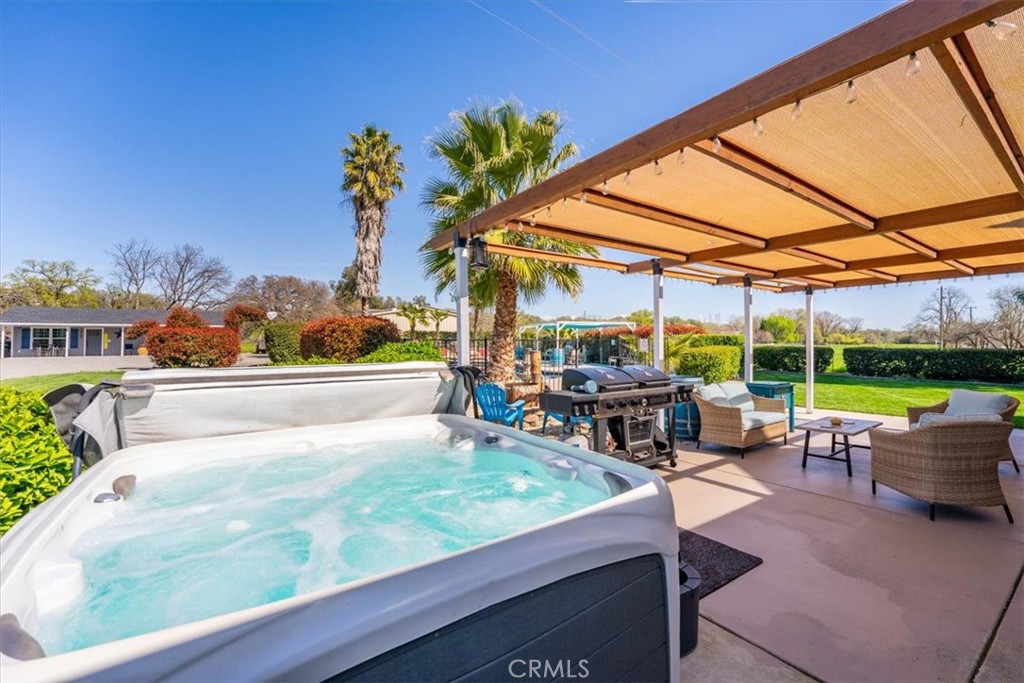 14720 McCoy Road Red Bluff, CA 96080 - Photo 33 of 49 a view of a patio with a table and chairs