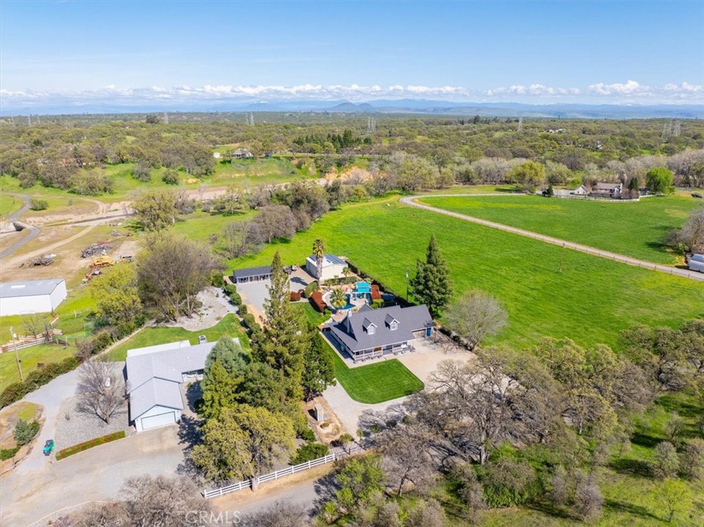 14720 McCoy Road Red Bluff, CA 96080 - Photo 46 of 49 an aerial view of a houses with a yard