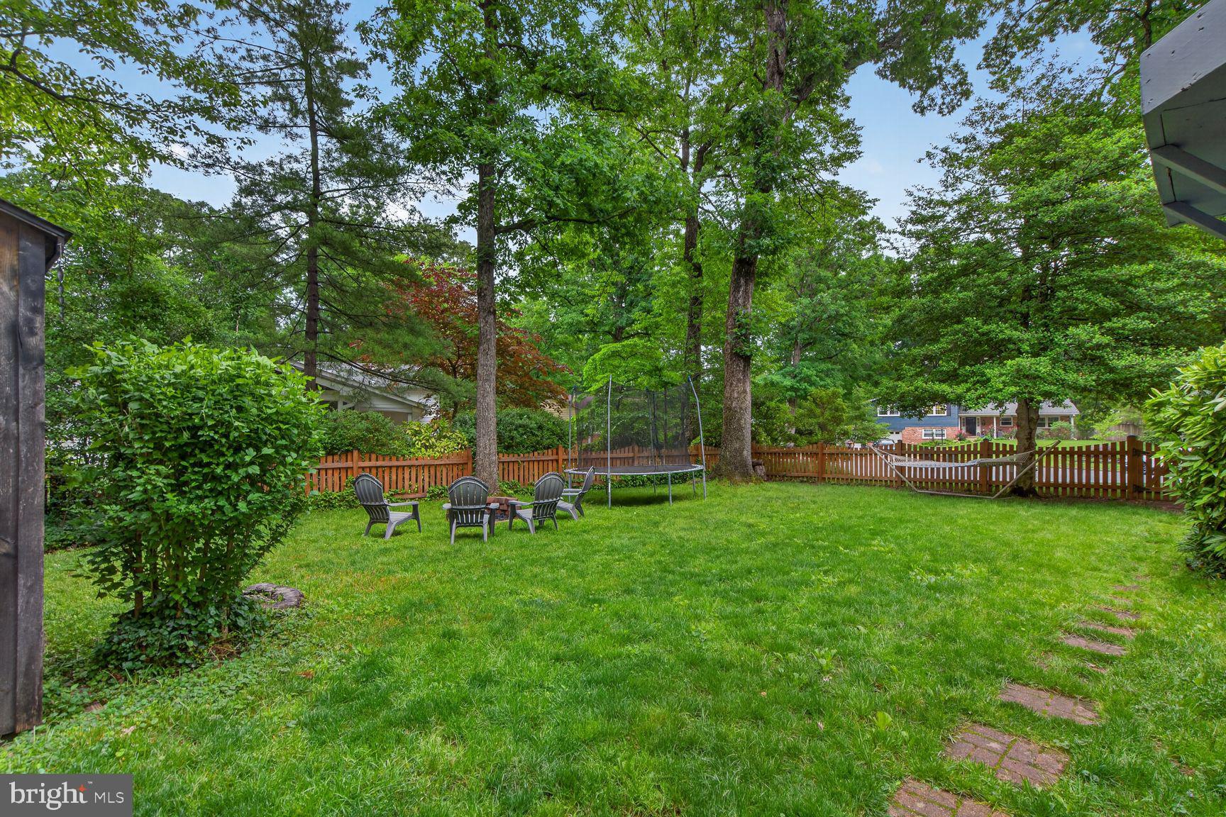 5024 Portsmouth Road Fairfax, VA 22032 - Photo 33 of 38 a view of a chair and table of the garden