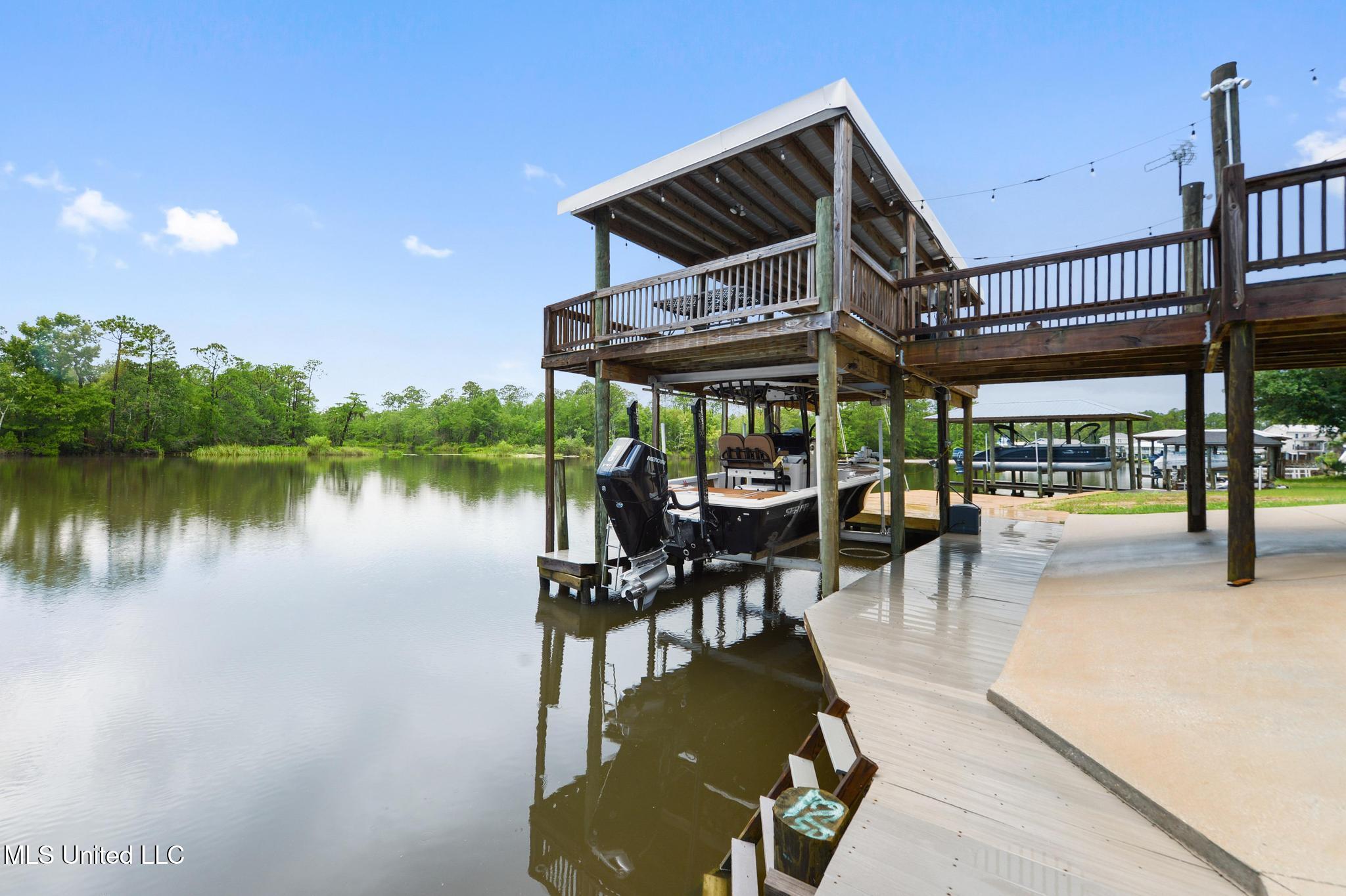 6149 Pontiac Drive Kiln, MS 39556 - Photo 3 of 46 Boat house & Porch Above