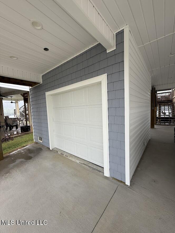 6149 Pontiac Drive Kiln, MS 39556 - Photo 38 of 46 Golf Cart Garage - Storage Room