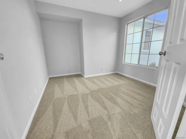 a view of an front door