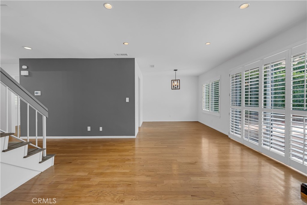 19451 Eagle Ridge Lane Porter Ranch, CA 91326 - Photo 22 of 59 a view of an empty room with glass door
