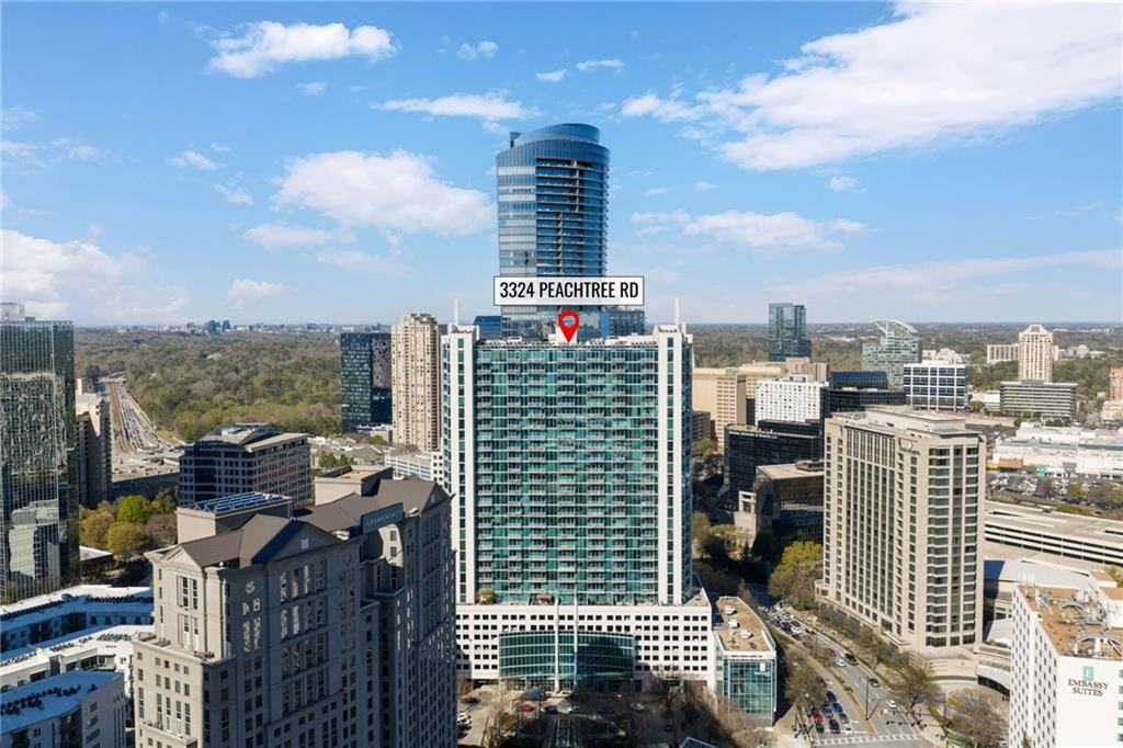 3324 Peachtree Road Northeast, Unit 2705 Atlanta, GA 30326 - Photo 2 of 68 a picture of city view