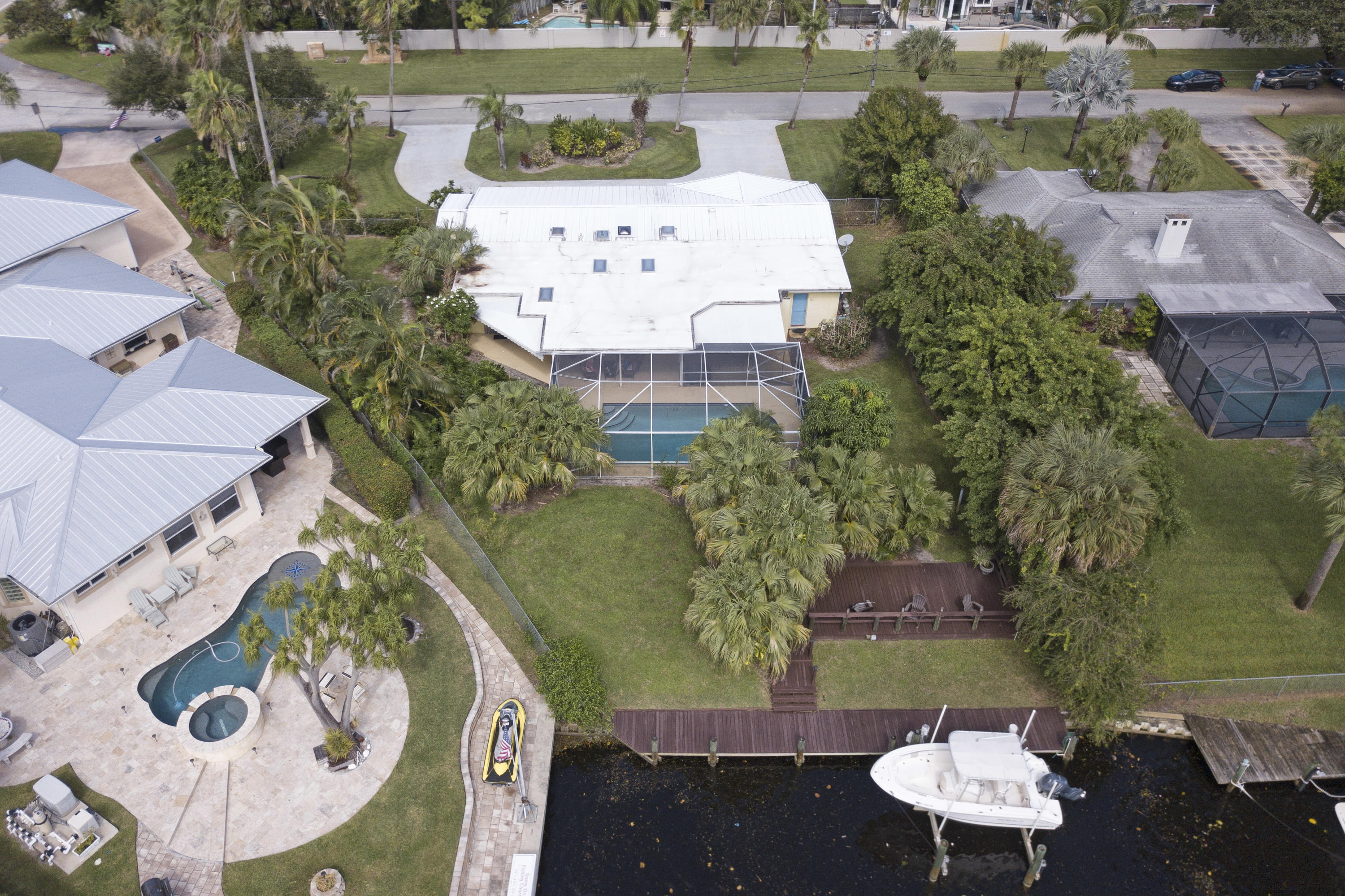 2462 Flamingo Road Palm Beach Gardens, FL 33410 - Photo 32 of 39 Aerial Looking North