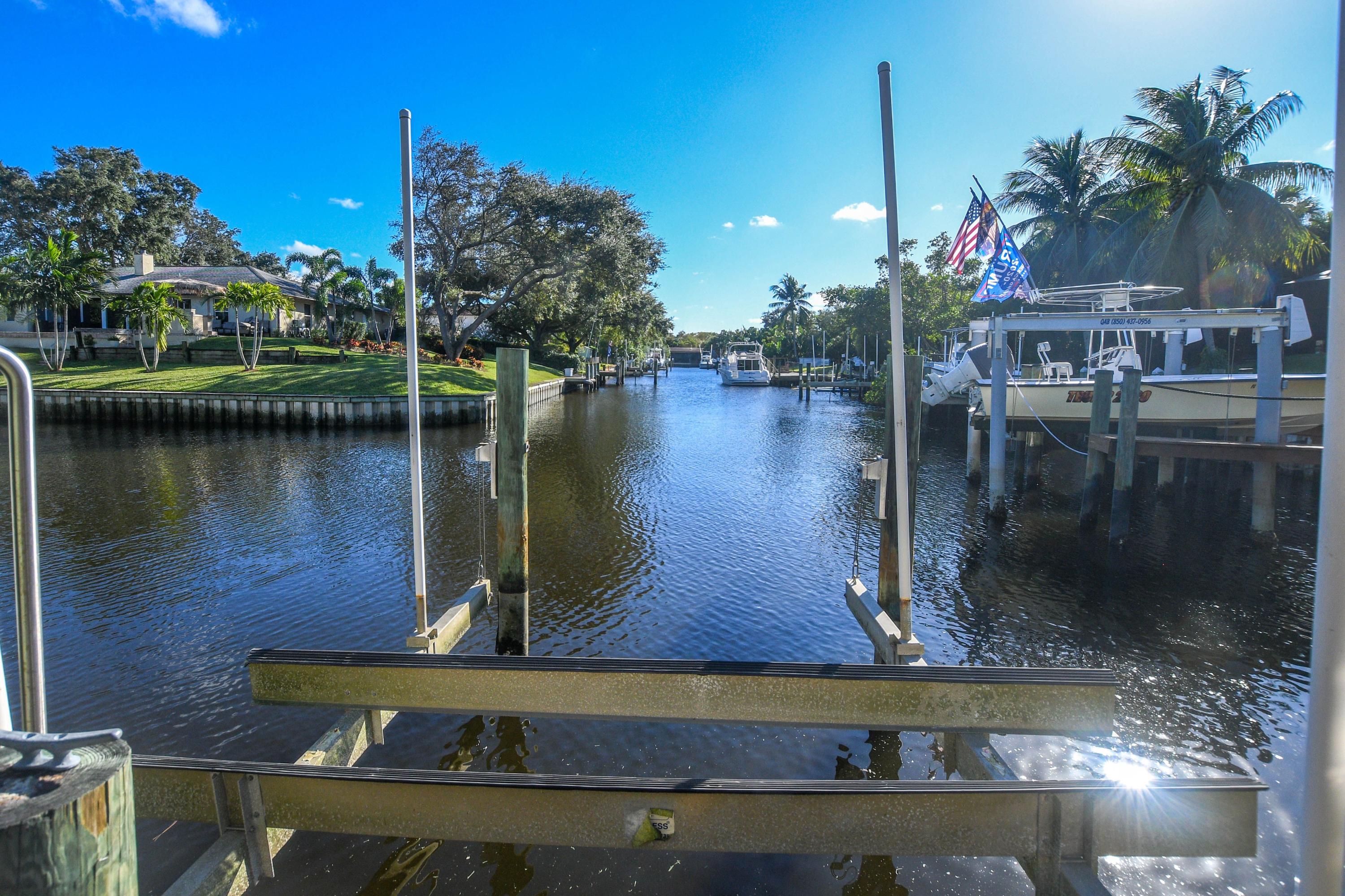 2462 Flamingo Road Palm Beach Gardens, FL 33410 - Photo 35 of 39 Water view from lift area
