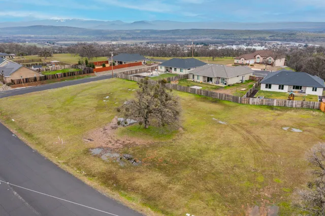 a view of a city with an ocean view