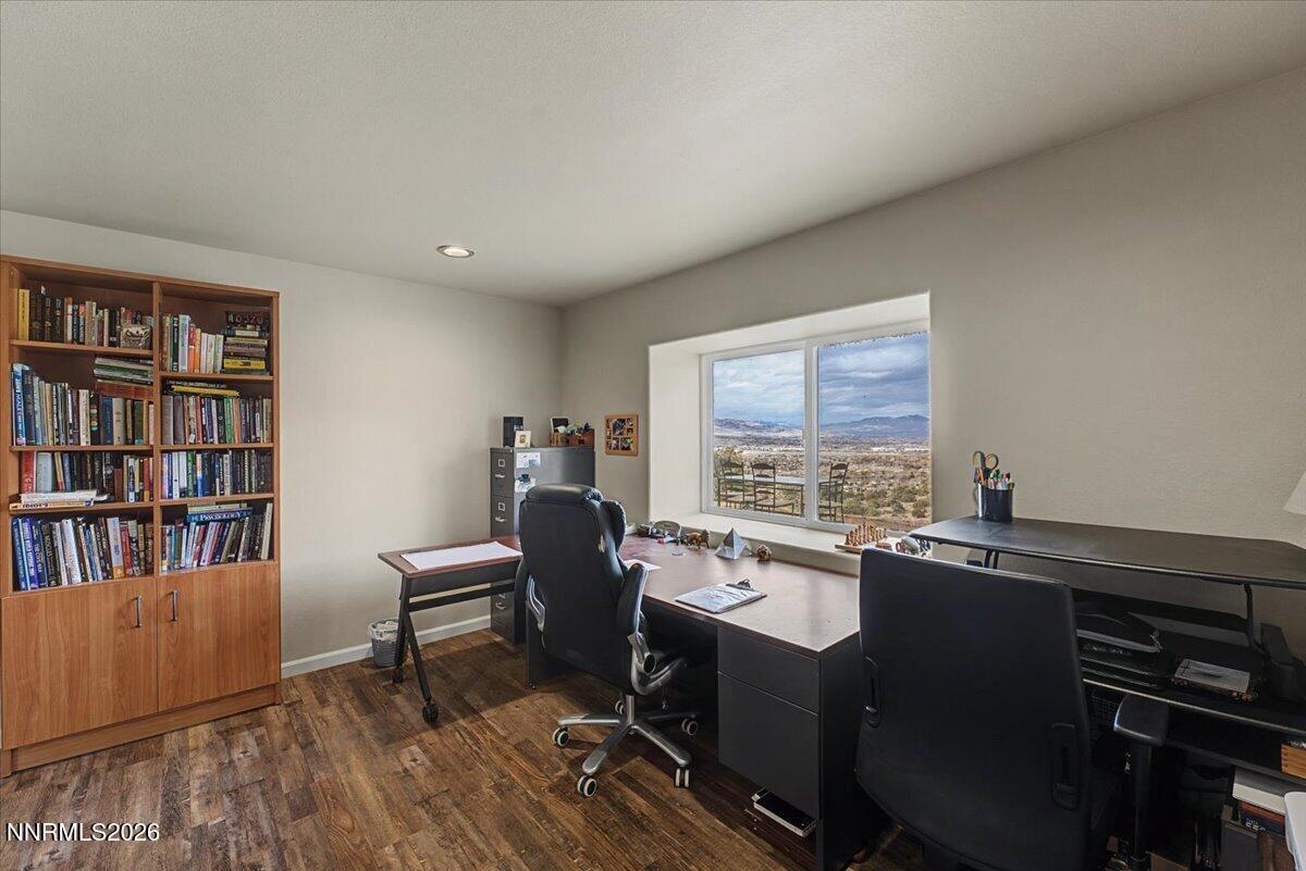 2300 Temple Hill Road Reno, NV 89521 - Photo 24 of 63 a view of a workspace with furniture and a window