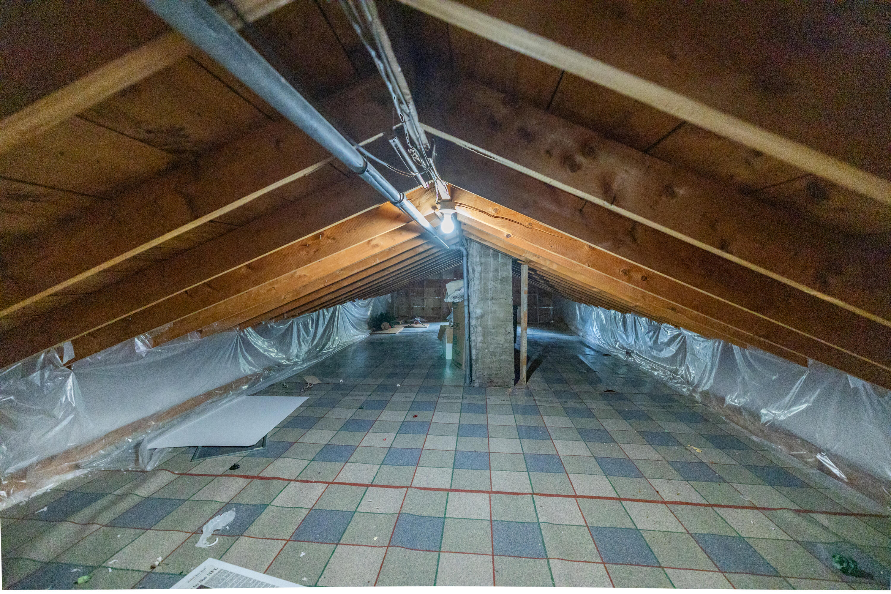 142 Hogan Road Lewiston, ME 04240 - Photo 34 of 36 Large Attic