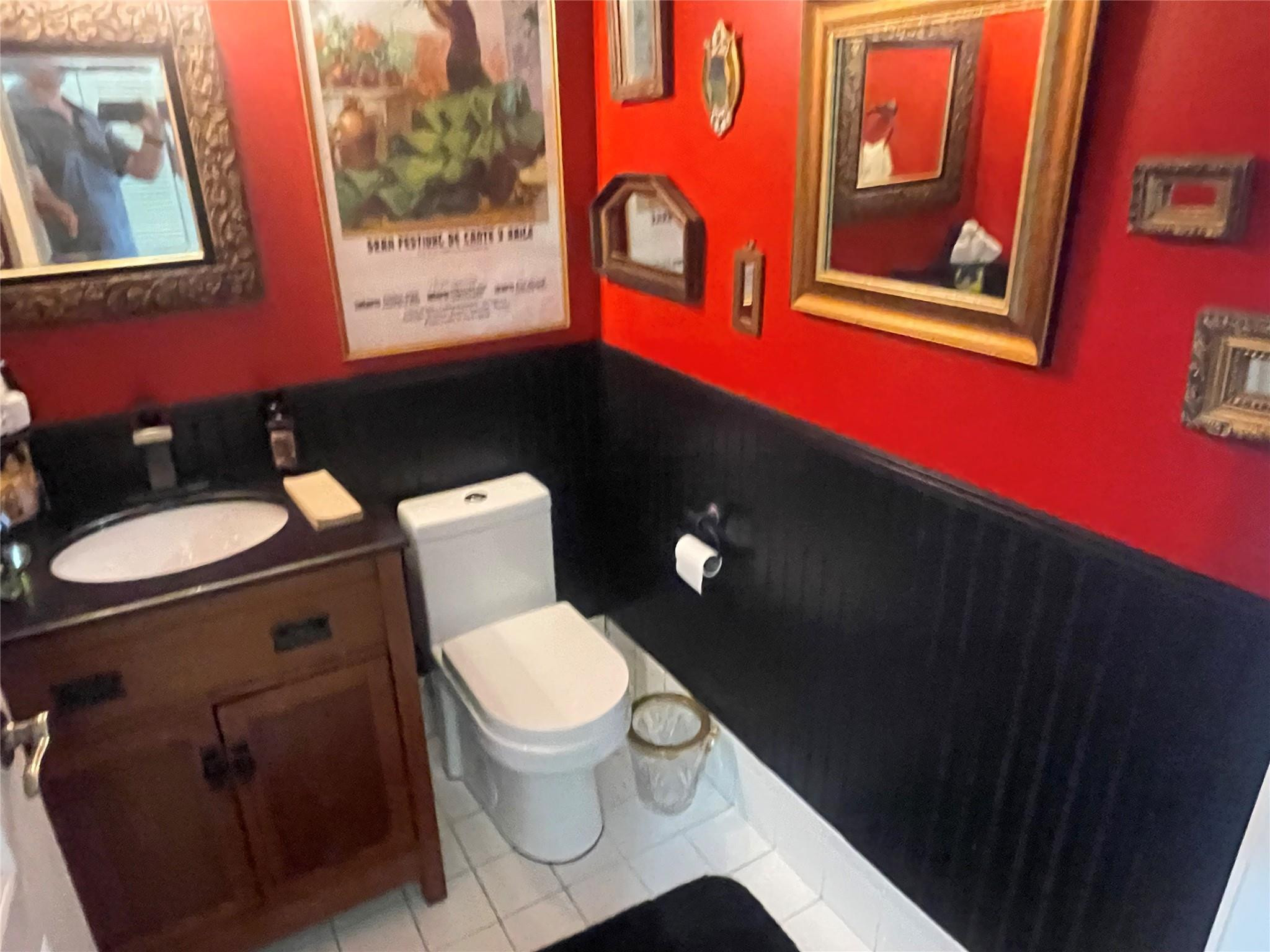 1627 Southwest 37th Avenue, Unit 701 Miami, FL 33145 - Photo 7 of 19 RENOVATED POWDER ROOM