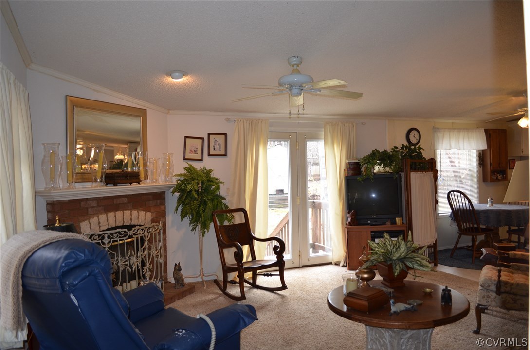 1370 Stavemill Road Powhatan, VA 23139 - Photo 12 of 34 view of family room from laundry room door