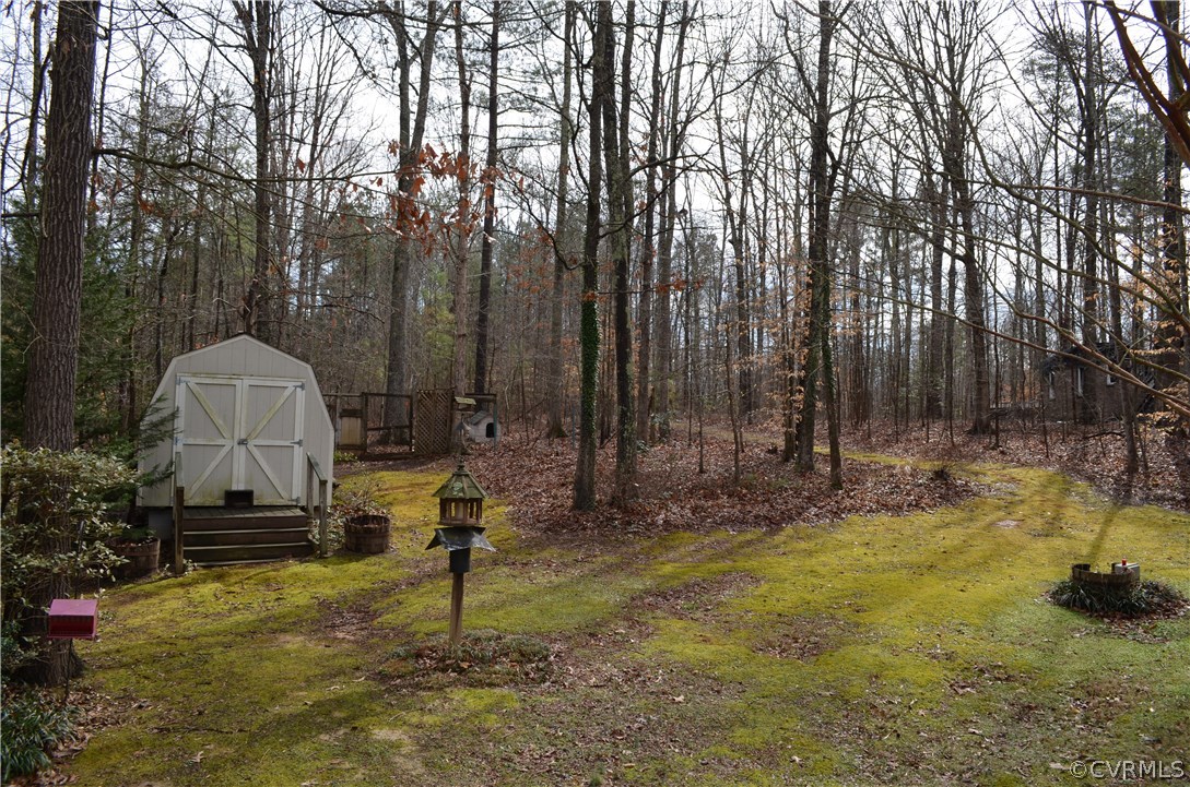 1370 Stavemill Road Powhatan, VA 23139 - Photo 22 of 34 backyard view from deck off of family room