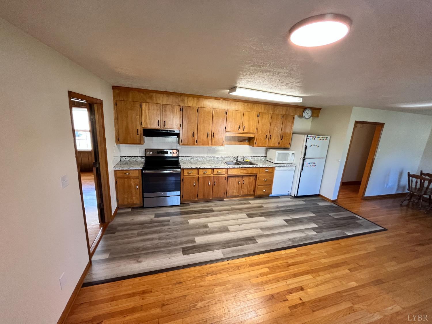 73 High View Place Lynchburg, VA 24502 - Photo 25 of 25 a view of kitchen with sink microwave and refrigerator