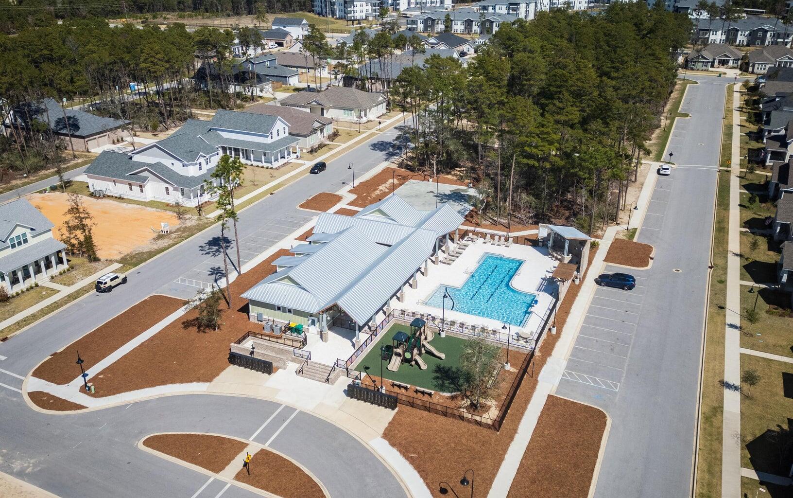 723 Reindeer Road Niceville, FL 32578 - Photo 2 of 8 an aerial view of a house with a ocean view