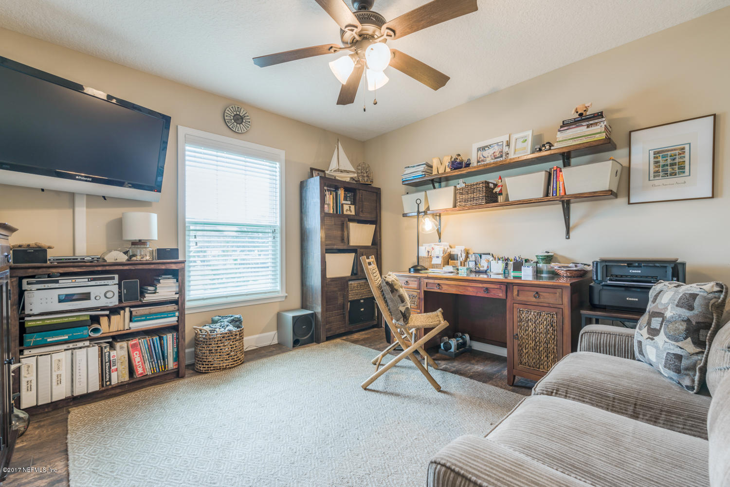279 Basque Road St. Augustine, FL 32080 - Photo 12 of 29 a workspace with furniture and window