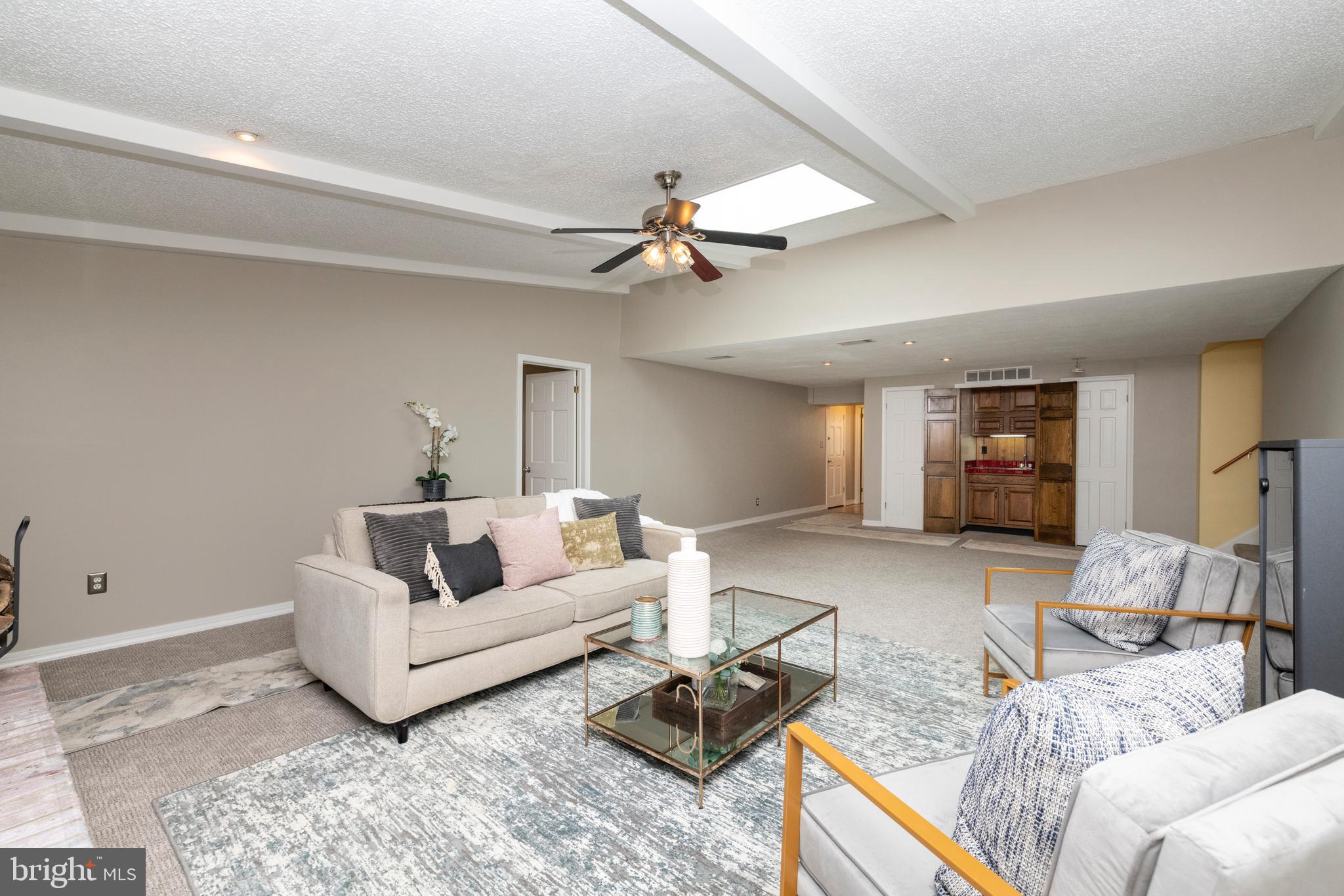 8403 Ellison Road Lutherville-Timonium, MD 21093 - Photo 34 of 52 Family Room has high ceilings and sky light