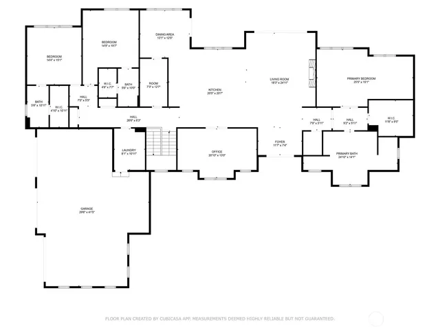 a picture of a floor plan
