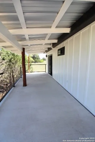 a view of outdoor space with seating area
