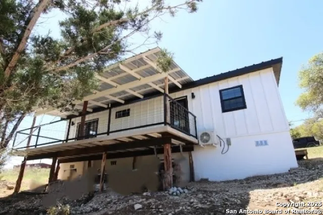 a view of swimming pool with a yard