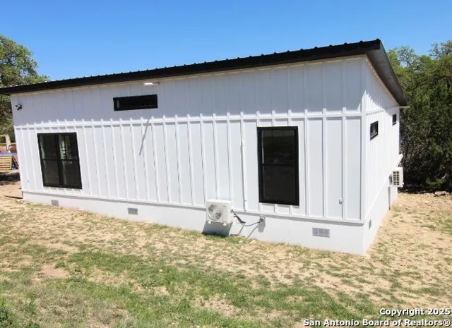a backyard of a house