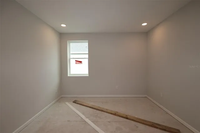 a view of a room with window