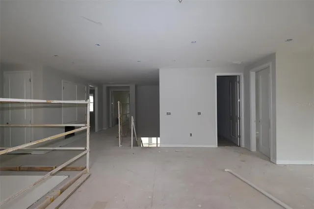 a view of room with walk in closet