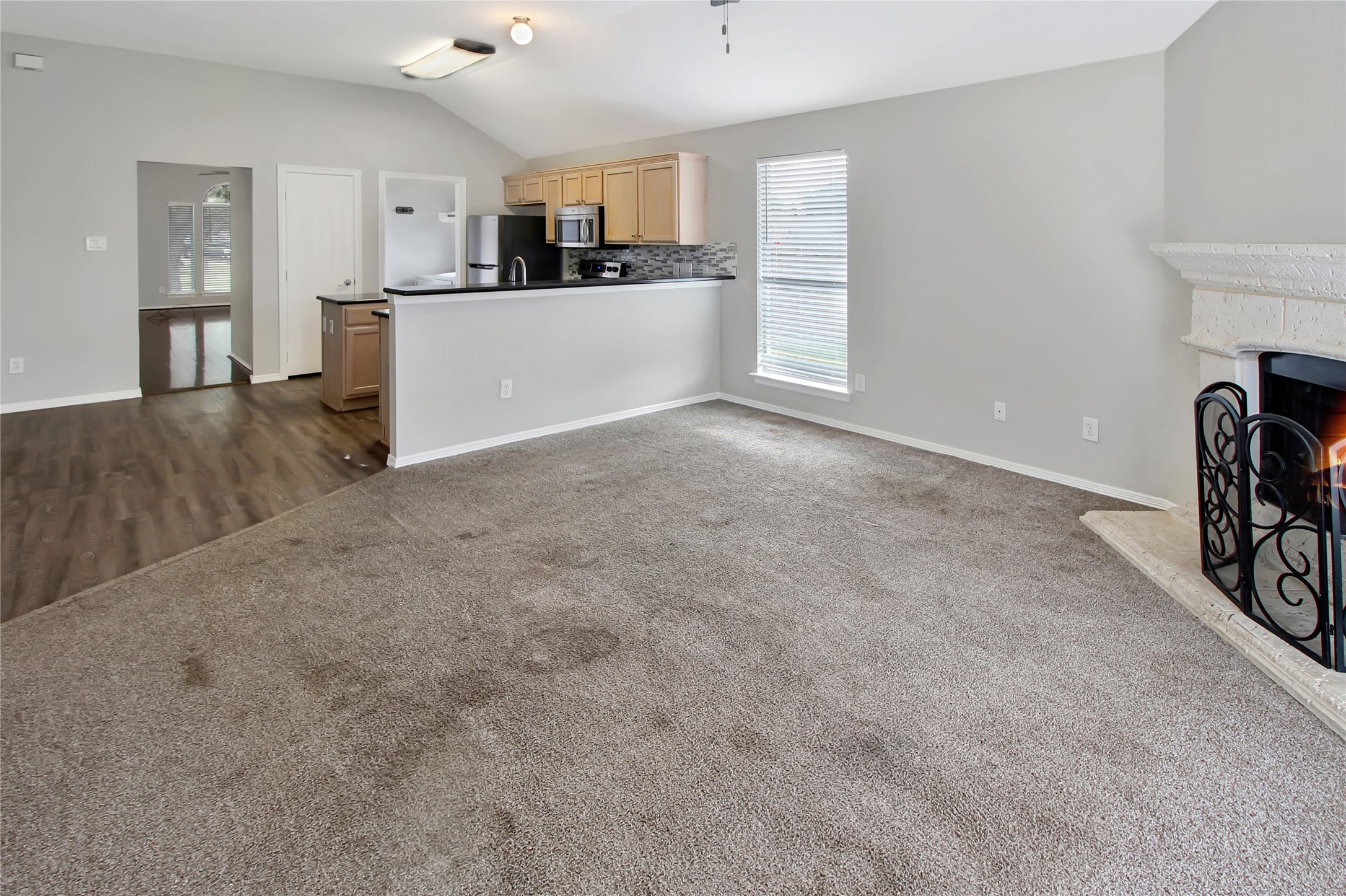 17239 Ranch Country Road Hockley, TX 77447 - Photo 7 of 31 Living Room Opens to Kitchen