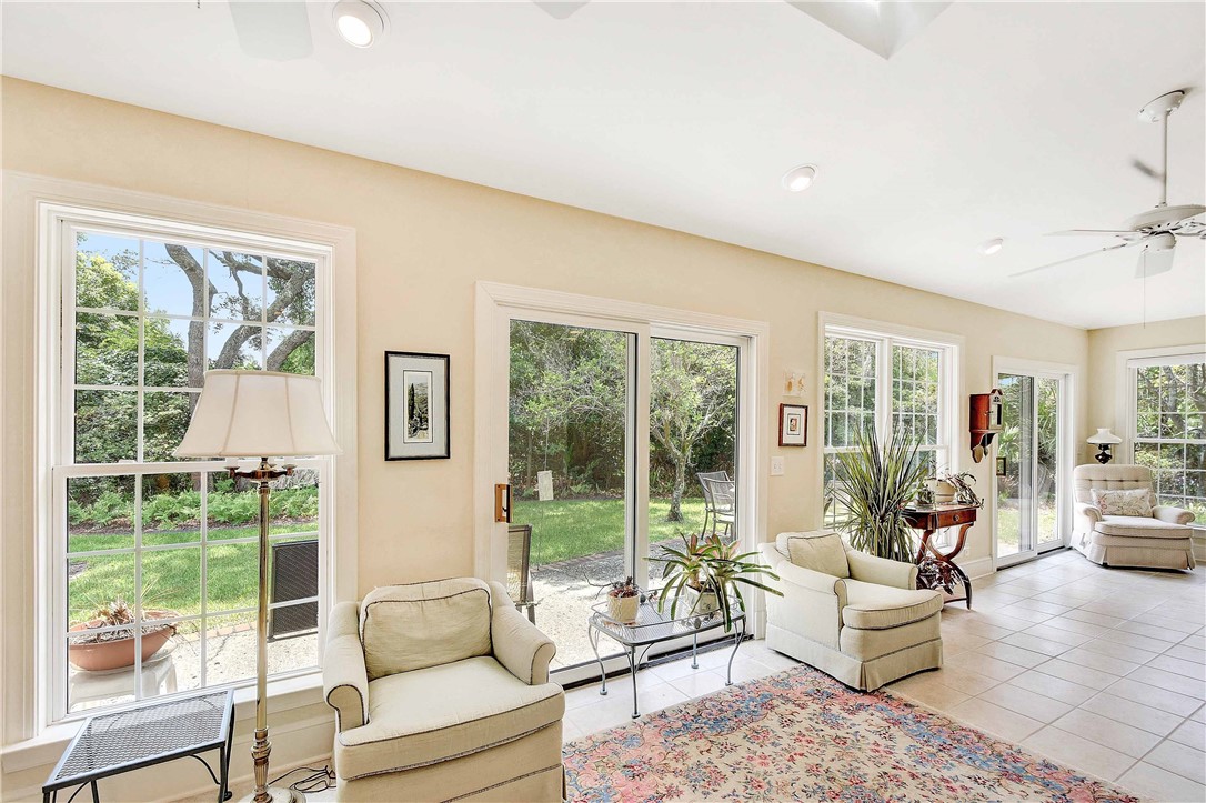 107 Biltmore St. Simons Island, GA 31522 - Photo 14 of 34 Sunroom