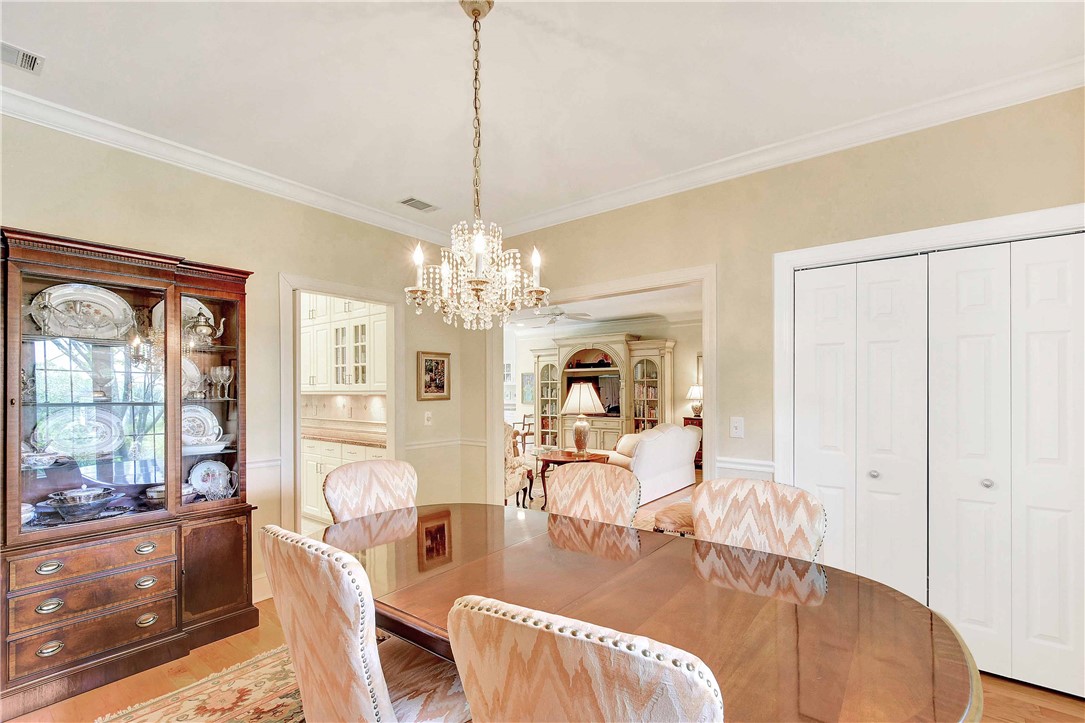 107 Biltmore St. Simons Island, GA 31522 - Photo 8 of 34 Dining Room with China Closet