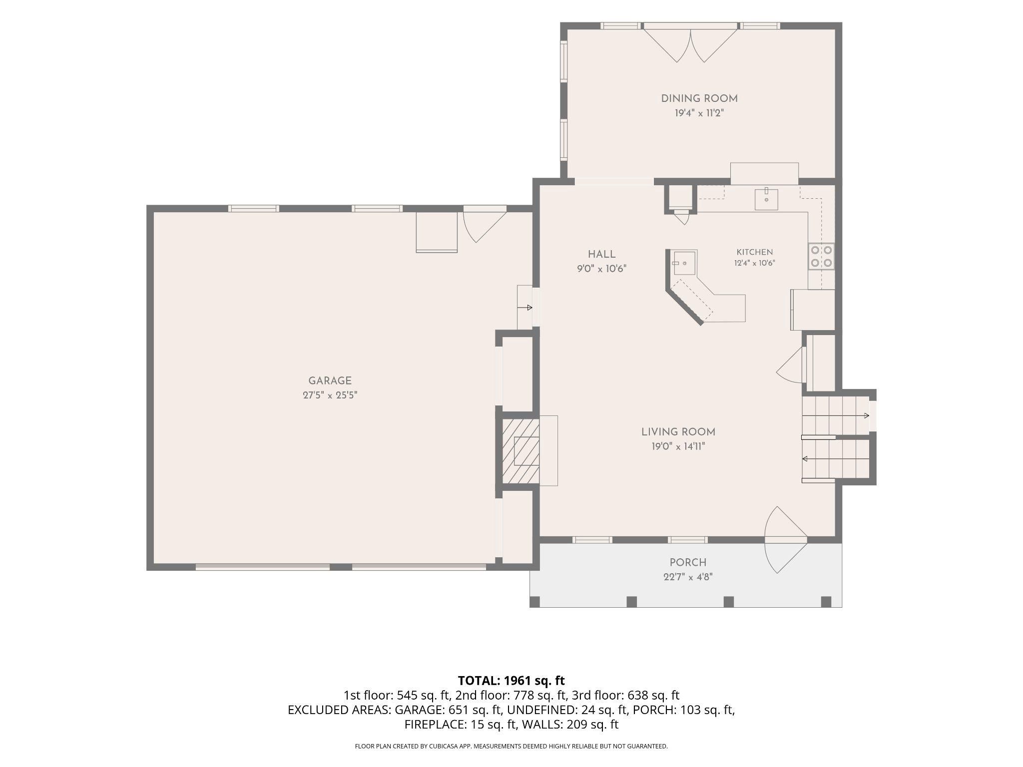 8097 Winding Way Court Springfield, VA 22153 - Photo 37 of 44 Main Floor layout