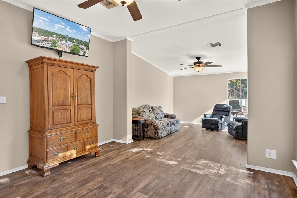 4474 South Fm 200 Nemo Nemo, TX 76070 - Photo 15 of 40 a bedroom with furniture and a window